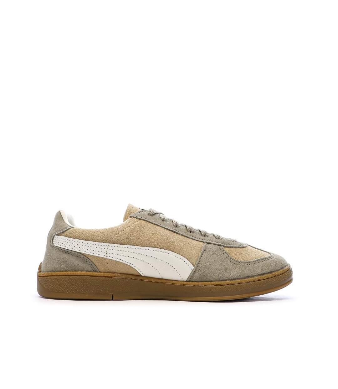 Baskets beiges mixte puma super team sd-2