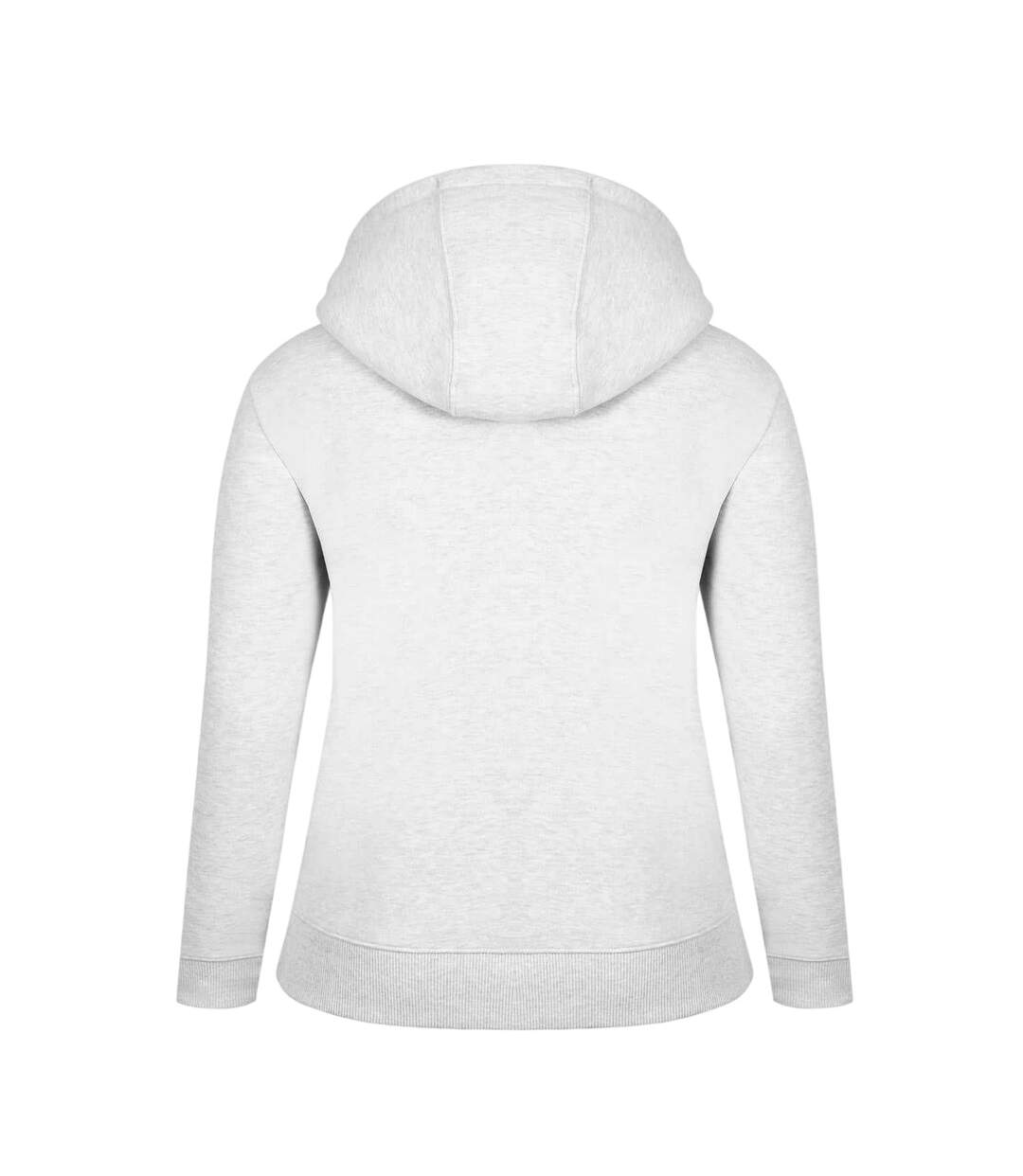 Womens/ladies Wave Logo Hoodie Ice Marl Marl SoulCal-2