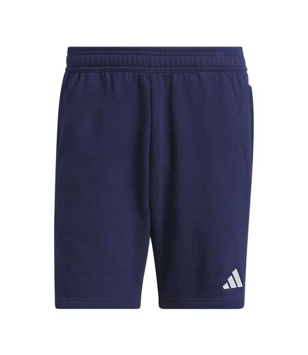Short Motif/style Rayure Latérale Tiro Homme Bleu Marine Adidas