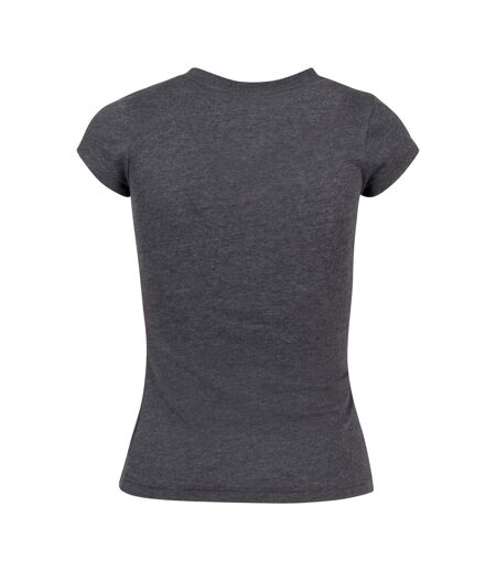 T-shirt Basic Femme Charbon Build Your Brand