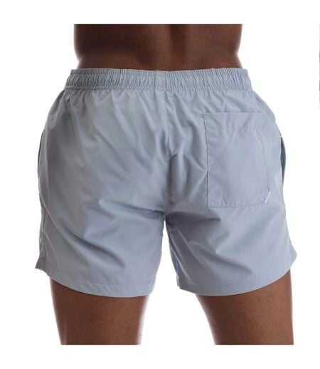 Short De Bain Style Logo Abas Homme Bleu Hugo