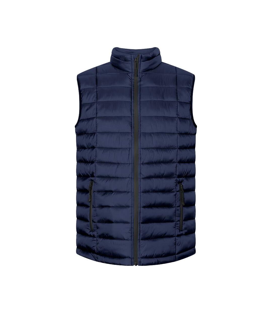 Doudoune Sans Manches Homme Bleu Marine Promodoro-1