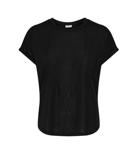 T-Shirt noir femme jdy faustinan