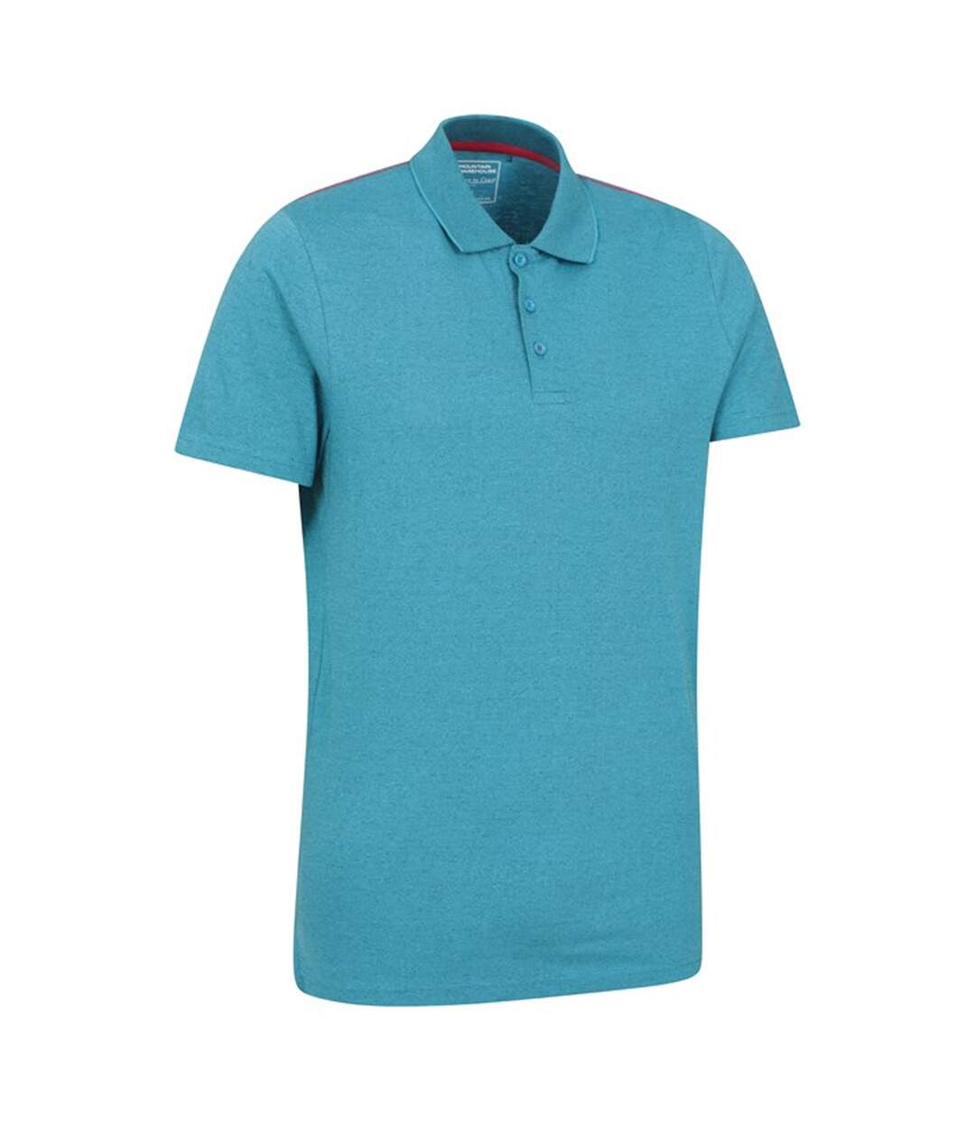 Polo cordyline homme bleu sarcelle foncé Mountain Warehouse-3