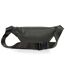 Isotoner banane mixte adulte noir bandoulière, tendance, ceinture réglable, détachable, pratique, prêt du corps-5