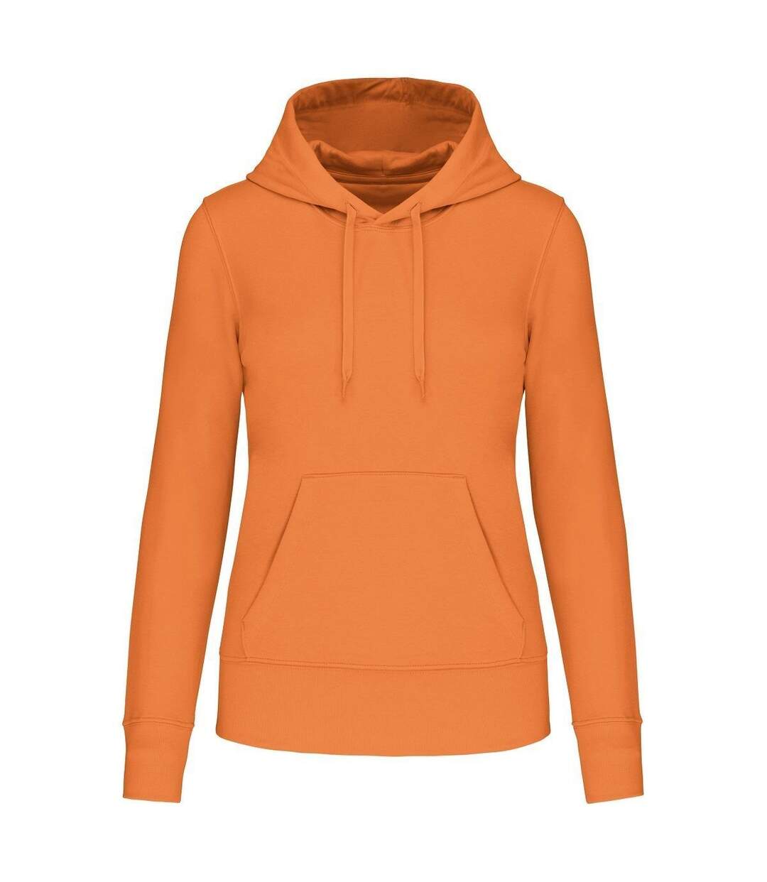 Sweat à capuche écoresponsable - Femme - K4028 - orange-1