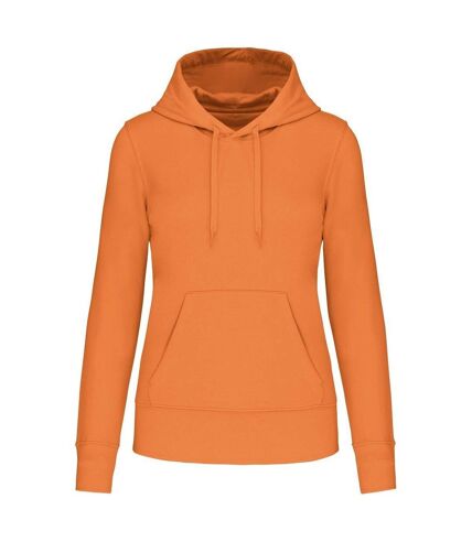 Sweat à capuche écoresponsable - Femme - K4028 - orange