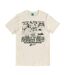 T-shirt Adventure Lies In Wait Adulte Blanc Blanc Cassé The Raccoons-1