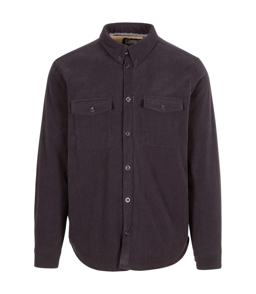 Chemise Dattin Homme Gris Foncé Trespass-1