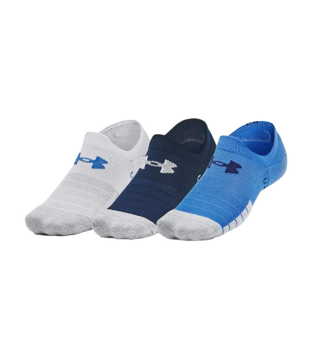 X3 Paires de Chaussettes Marine/Bleu/Gris Homme Under Armour Ultra low - 47/50-1