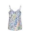 Top blanche/bleu/orange femme jdy troya - l-2
