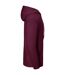 Unisex Adult Iconic Premium Hooded Sweatshirt Burgundy Fruit Of The Loom-3