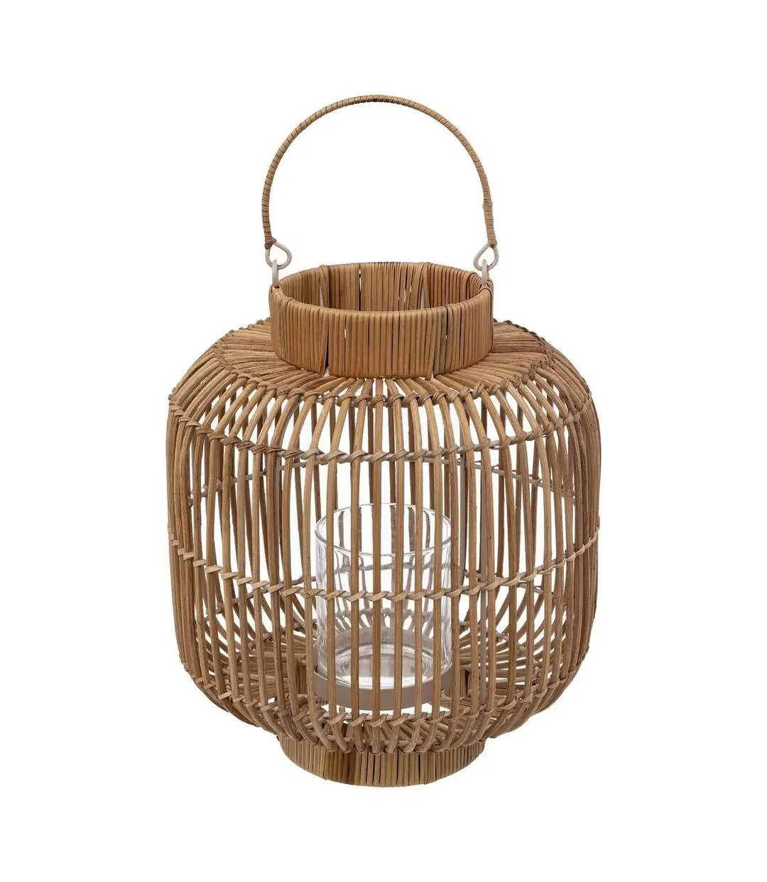 Lanterne Design en Rotin Alicante 31cm Beige-1