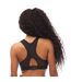Womens/ladies Running Sports Bra Black Puma-2