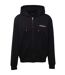Veste À Capuche Motif/style Logo Jeans Daring Ocean Homme Noir Guess-1