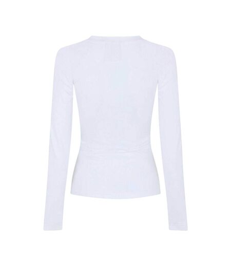 T-shirt Manches Longues Techfit Femme Blanc Adidas