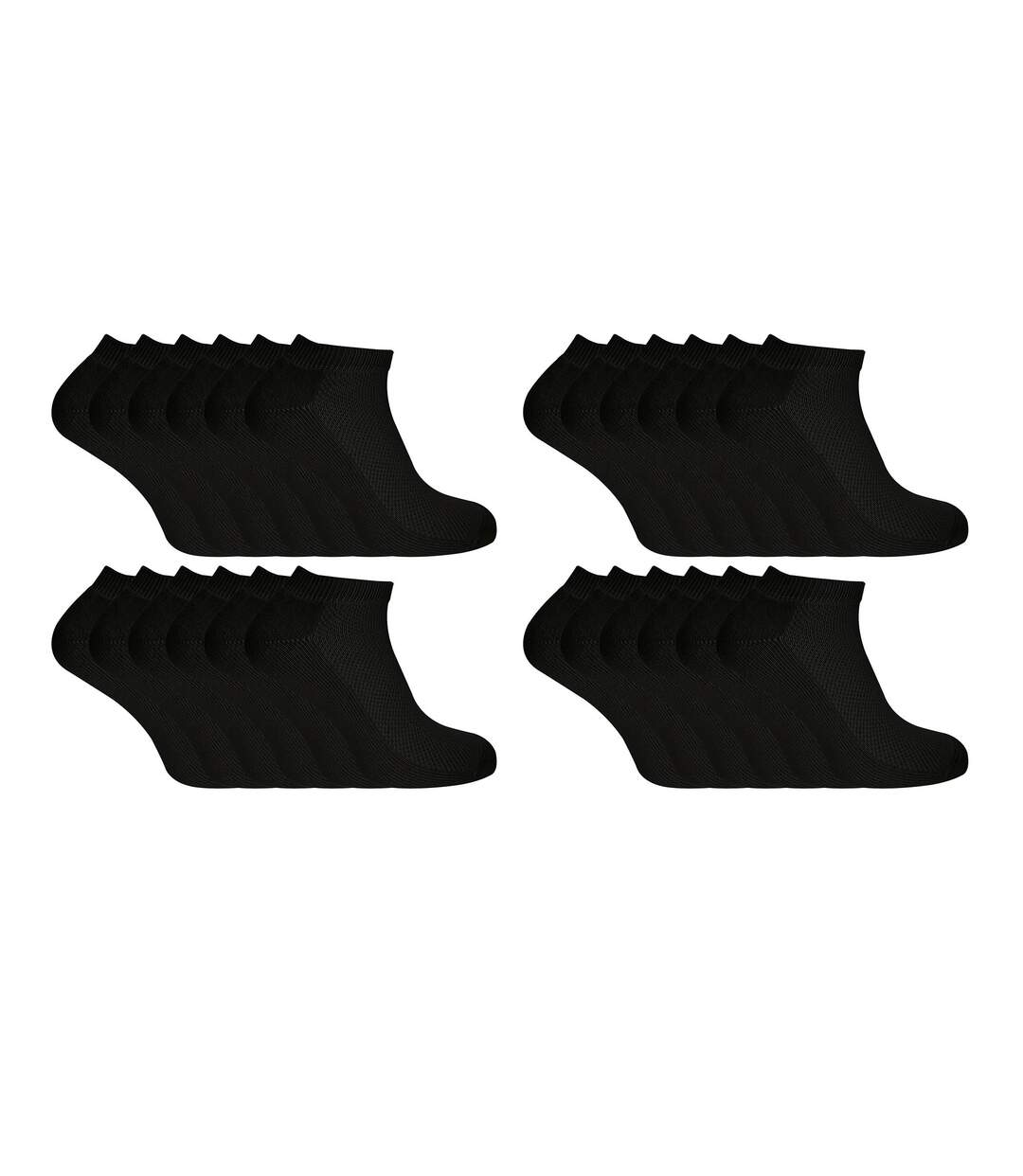 Mens 24 Pairs Bamboo Cotton Sports Socks-1