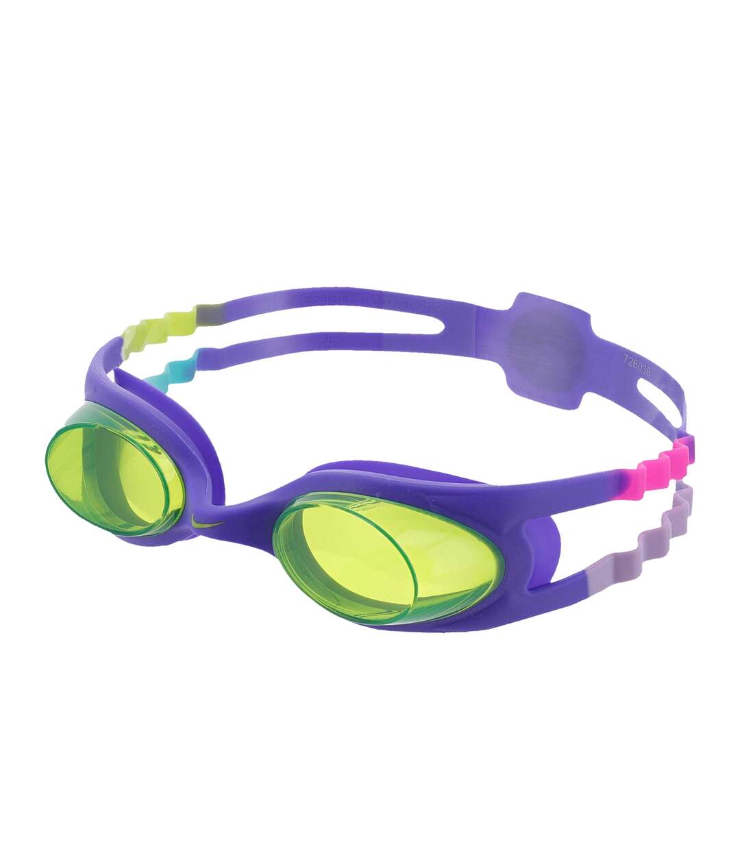 Childrens/kids Chrome Swimming Goggles Violet Nike-1