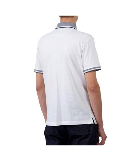 Polo blanc homme kaoral chune