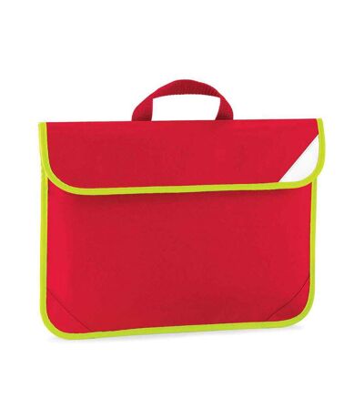 Quadra Hi-Vis Book Bag (Classic Red) (One Size) - UTPC6299
