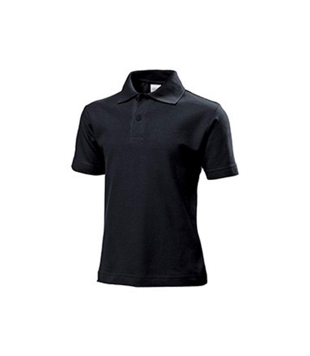 Polo Enfant Noir Stedman-1