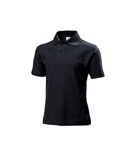 Polo Enfant Noir Stedman
