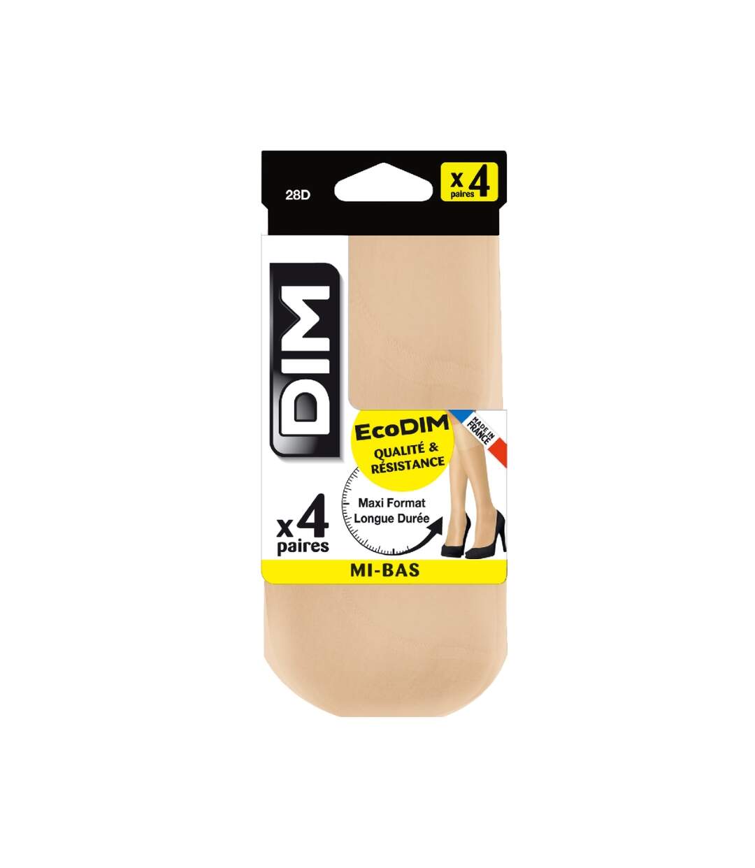 Lot de 4 collants 28D ECODIM-2