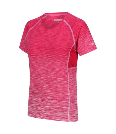 T-shirt femme rose fluo Regatta