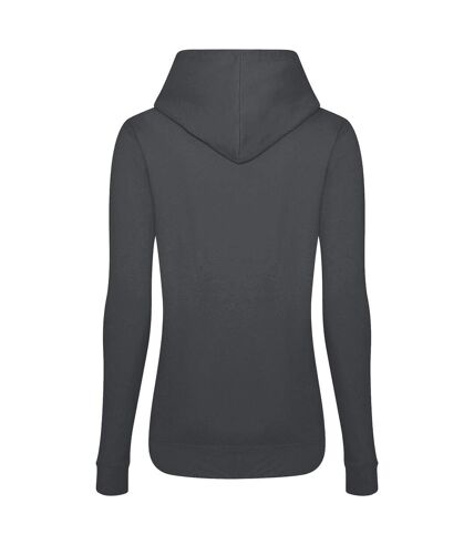 AWDis Just Hoods - Sweatshirt à capuche - Femme (Gris foncé) - UTRW3481