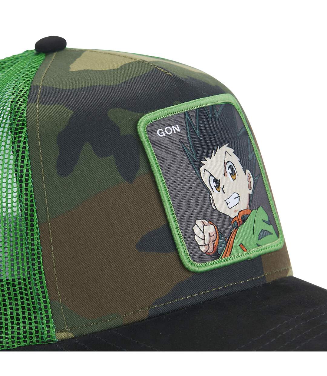 Casquette homme trucker en suedine Hunter x Hunter Gon Capslab-3