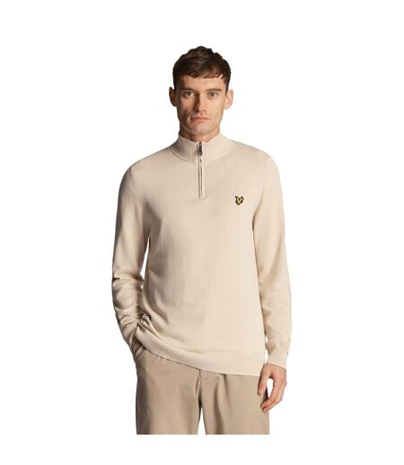 Mens quarter zip sweater cove Lyle & Scott