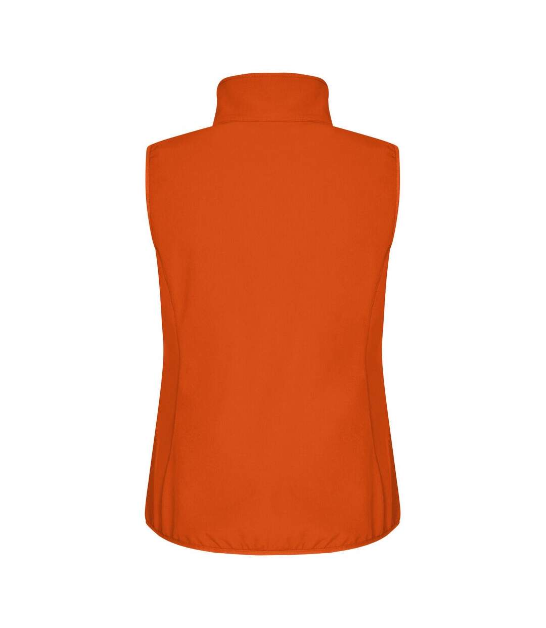 Womens/ladies Classic Softshell Body Warmer Blood Orange Clique-2