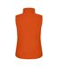 Womens/ladies Classic Softshell Body Warmer Blood Orange Clique-2