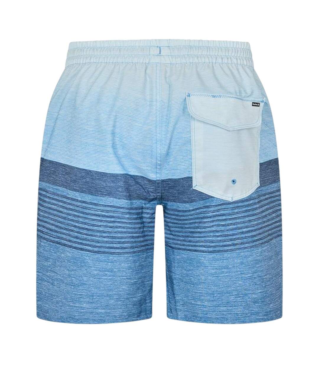 Mens Volley Ombre Stripe Swim Shorts Photo Blue Hurley-3