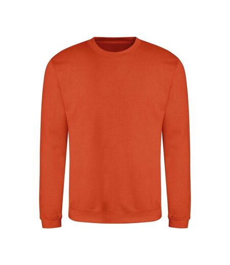 Sweat Adulte Orange Foncé Awdis