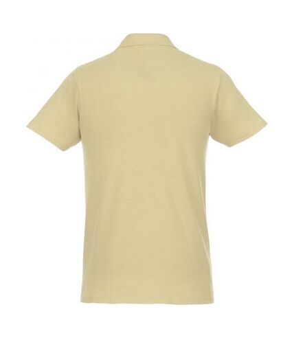 Elevate Mens Helios Short Sleeve Polo Shirt (Light Gray)