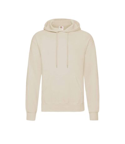 Sweat À Capuche Adulte Beige Pâle Fruit Of The Loom