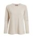 Womens/ladies Nour Nosilife Long-sleeved T-shirt Oyster Marl Craghoppers-2