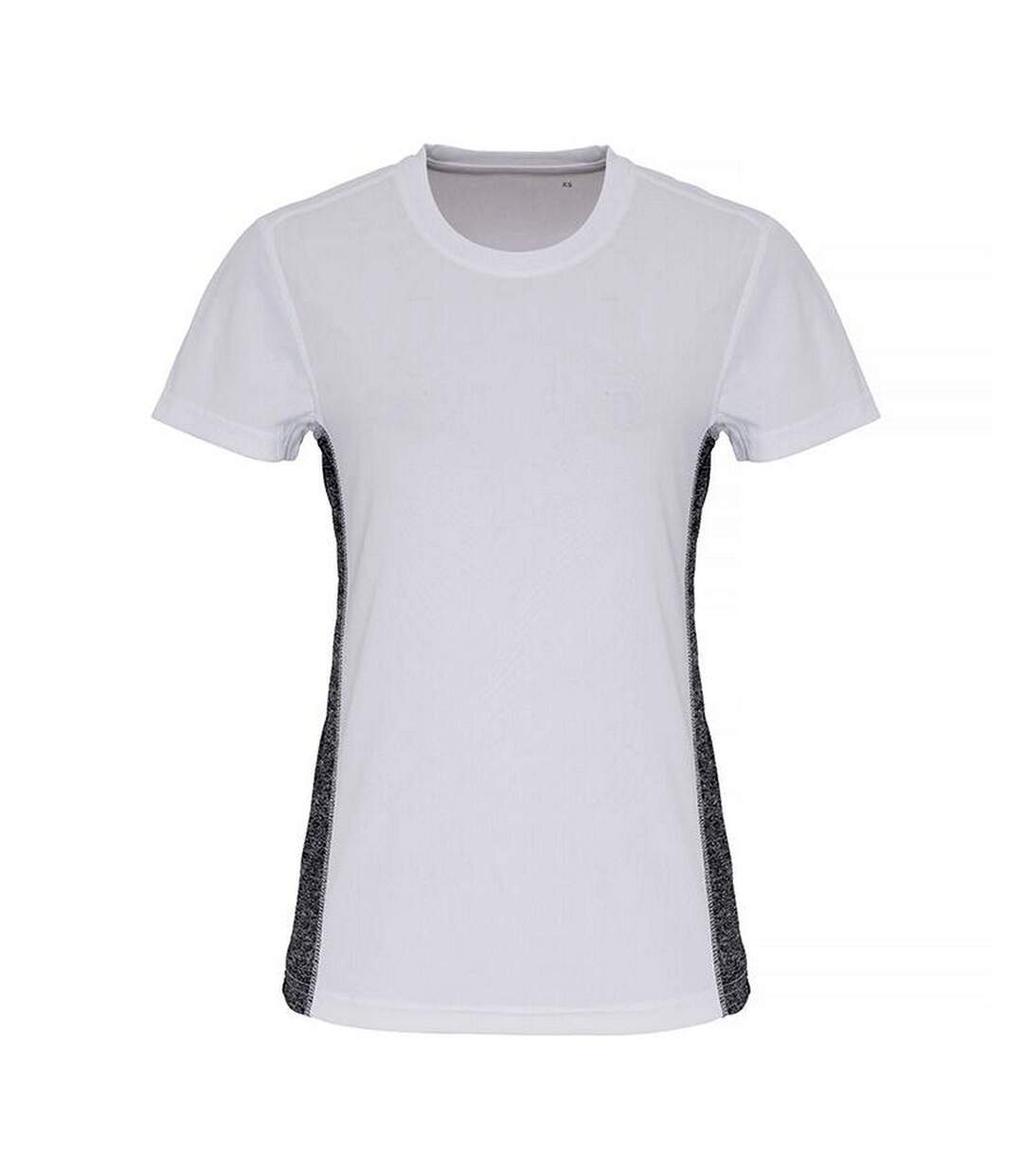 T-shirt femme blanc / noir TriDri