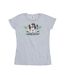 Disney T-shirt en coton palmier Minnie MM Femme/Ladies (Gris sportif) - UTBI33333-1