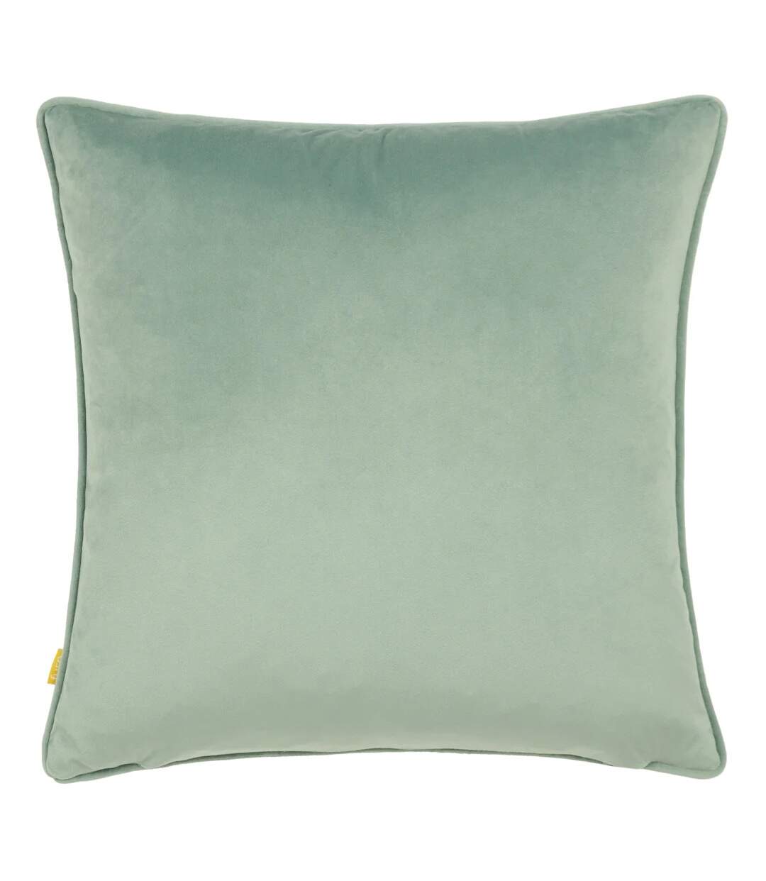 Bee deco geometric cushion cover 43cm x 43cm eau de nil Furn