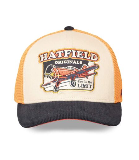 Casquette trucker avec filet semi curved avec patch Plane Hatfield