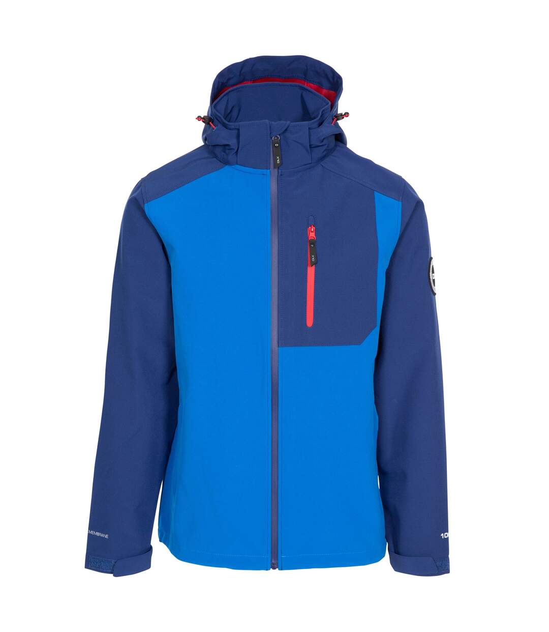 Veste softshell imperméable lutz homme bleu Trespass-1