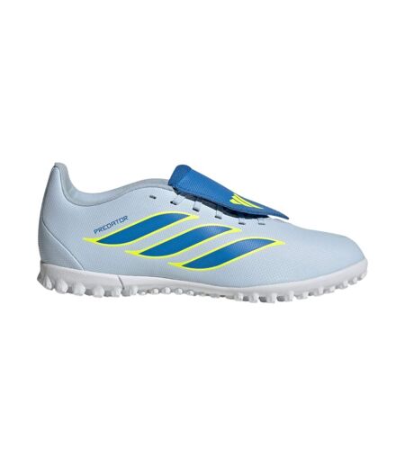 Chaussures Predator Club Enfant Blanc Bleu Adidas