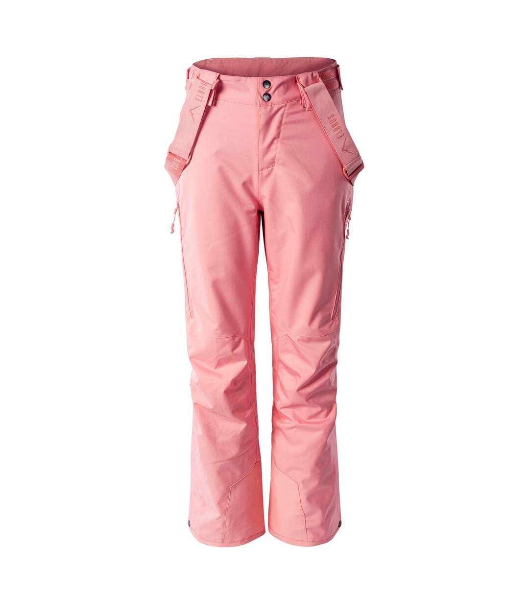 Womens/ladies Leanna Ski Trousers Flamingo Pink Dusty Rose Elbrus-1