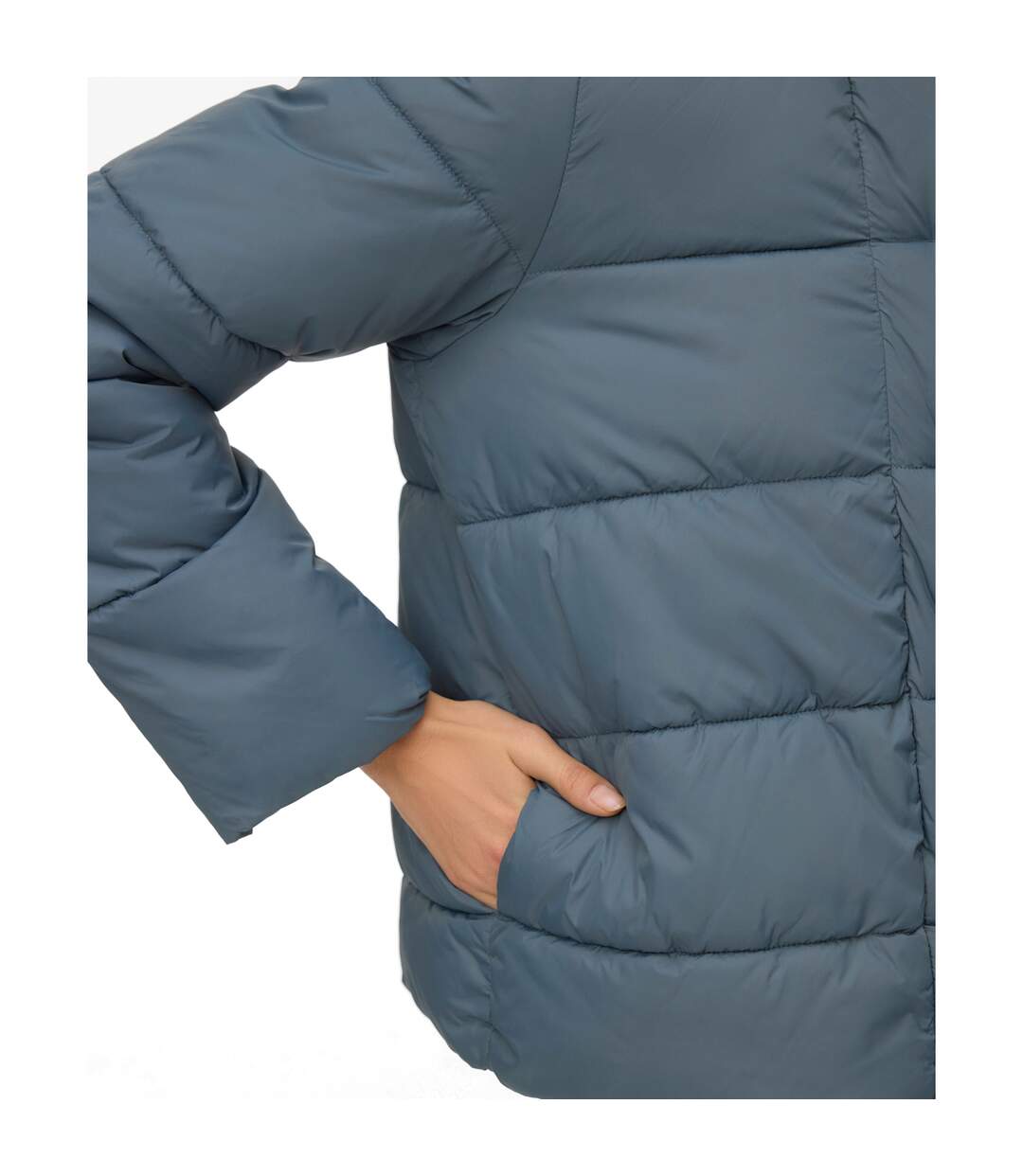 Womens/ladies Belinda Padded Jacket Grey Vero Moda-3