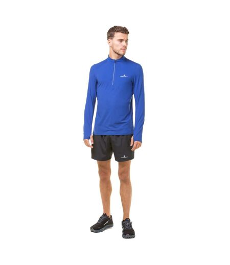 Mens Core Half Zip Thermal Top Cobalt Blue Ronhill