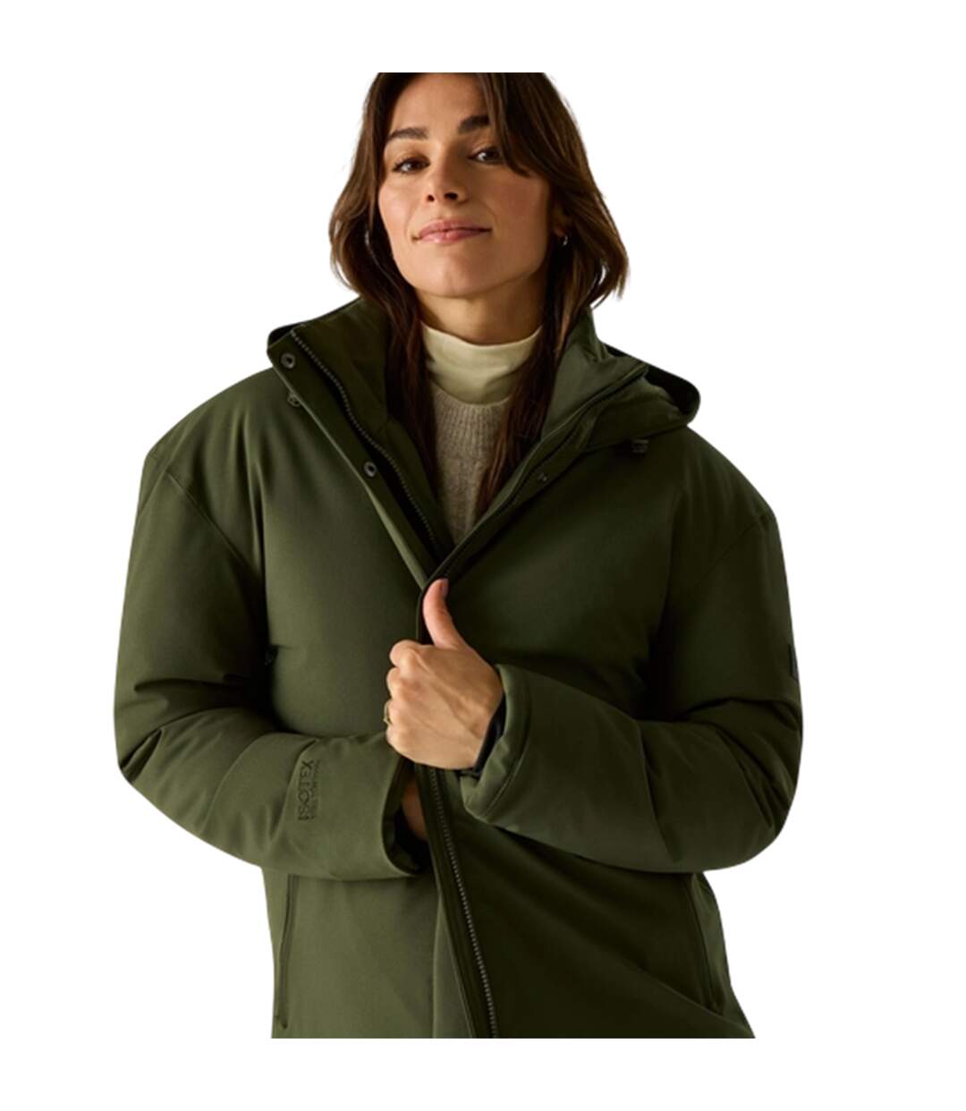 Veste Isolante Janna Femme Kaki Foncé Regatta-4