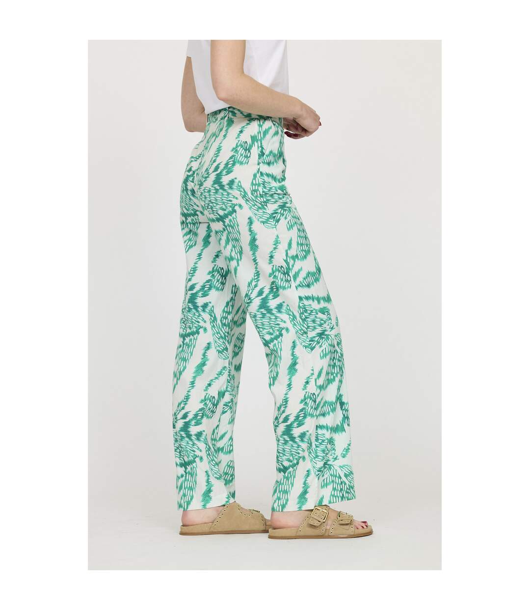 Pantalon coton droit GAYA-3