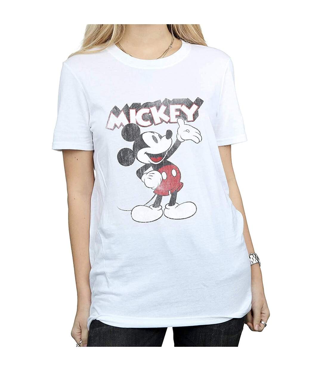Disney - T-shirt PRESENTS - Femme (Blanc) - UTBI1103-1